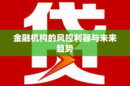 磐安金融机构的风控利器与未来趋势