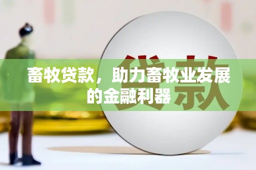 磐安畜牧贷款，助力畜牧业发展的金融利器