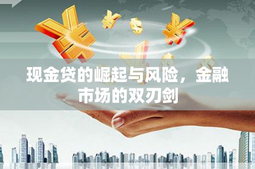 磐安现金贷的崛起与风险，金融市场的双刃剑