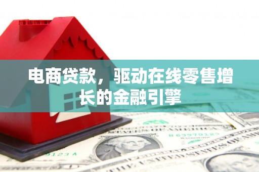 磐安电商贷款，驱动在线零售增长的金融引擎