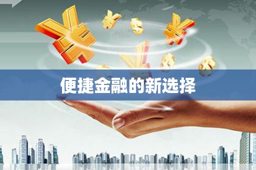 磐安便捷金融的新选择