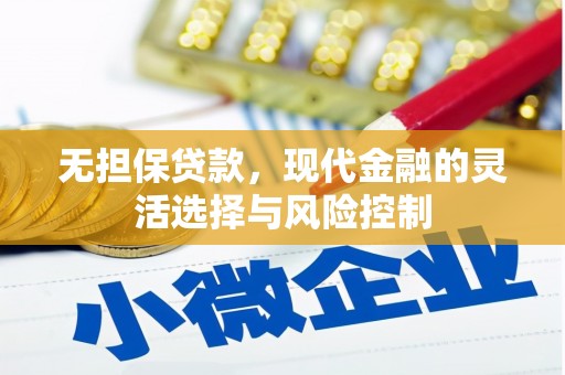 磐安无担保贷款，现代金融的灵活选择与风险控制