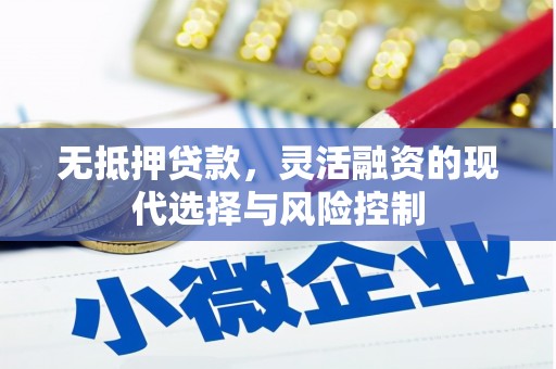 磐安无抵押贷款，灵活融资的现代选择与风险控制