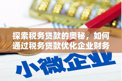 磐安探索税务贷款的奥秘，如何通过税务贷款优化企业财务