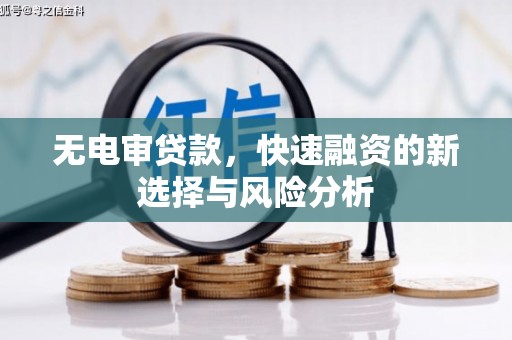 磐安无电审贷款，快速融资的新选择与风险分析