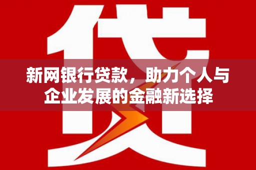 磐安新网银行贷款，助力个人与企业发展的金融新选择