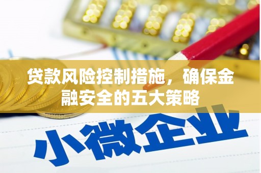 磐安贷款风险控制措施，确保金融安全的五大策略