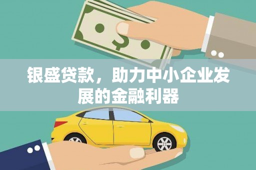 磐安银盛贷款，助力中小企业发展的金融利器