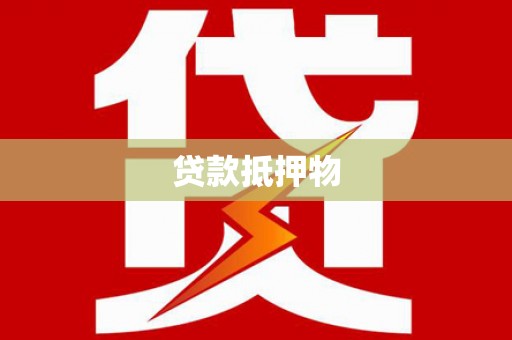 磐安贷款抵押物