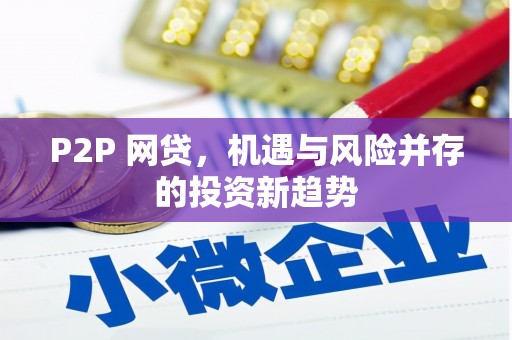 磐安P2P 网贷，机遇与风险并存的投资新趋势
