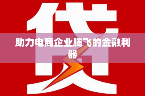 磐安助力电商企业腾飞的金融利器