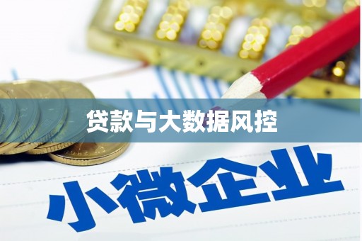 磐安贷款与大数据风控